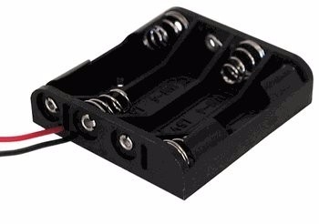 4 AAA BATTERY HOLDER, 4 BATTERIES