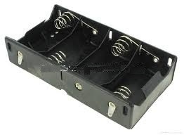 BATTERY HOLDER, 1x4 TYPE D