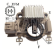 EKN REG - M729 MITSUBISHI SERIES REGULATOR ALTERNATOR COMPONENTS