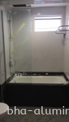  SHOWER SCREEN TEMPERED GLASS