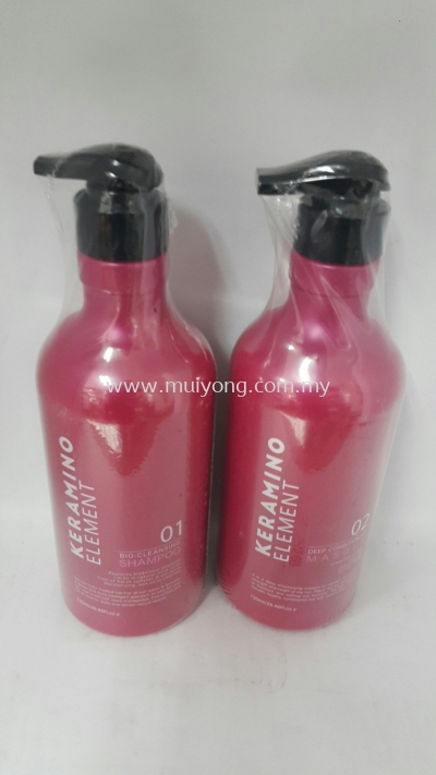 KERAMINO Shampoo & Condioner 750ml (Colour)