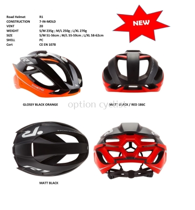 R1 CYCLYING HELMET