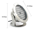 Underwater Light LUMO-UL36-230 LUMO LED Underwater Built-In Light LUMO LED Lights