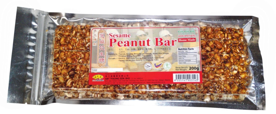 GB-PEANUT BAR-SESAME-170G