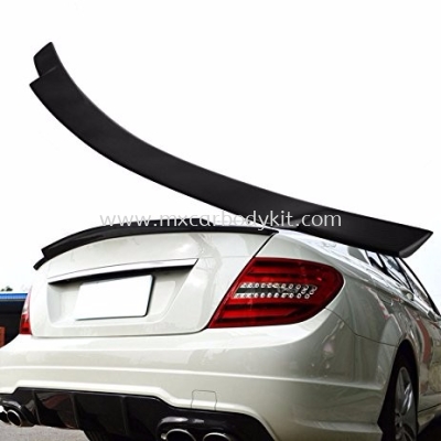 MERCEDES BENZ W204 REAR WING TRUNK SPOILER 