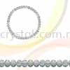 Crystal China, Donut 3mm, B83 Silver Shade Donut 03mm  Beads