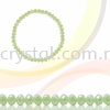 Crystal China, Donut 3mm, B71 Peridot Opal AB Donut 03mm  Beads