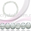 Crystal China, Donut 4mm, B83. Silver Shade Donut 04mm Beads