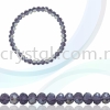 Crystal China, Donut 4mm, B60 Tanzanite AB Donut 04mm Beads