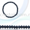 Crystal China, Donut 4mm, B69 Jet Hematite 2x Donut 04mm Beads