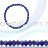 Crystal China, Donut 4mm, B57 Cobalt AB Donut 04mm Beads