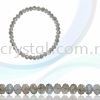 Crystal China, Donut 4mm, B67 Black Diamond AB Donut 04mm Beads