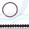 Crystal China, Donut 4mm, B81 Metalic Purple Donut 04mm Beads