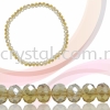 Crystal China, Donut 6mm, B47 Light Colorado Topaz AB Donut 06mm Beads