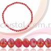 Crystal China, Donut 6mm, B45 Light Siam AB Donut 06mm Beads