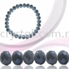 Crystal China, Donut 8mm, B918 Metalic Montana Donut 08mm Beads