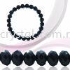 Crystal China, Donut 8mm, B2 Jet Donut 08mm Beads