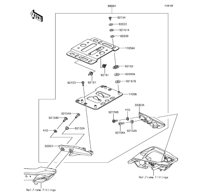 ACCESSORY(TOPCASE BRACKET)