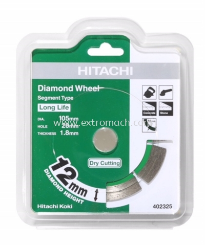 Diamond Disc (Segmented) 105 mm x 12 mm