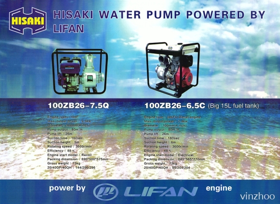 Hisaki Water Pump