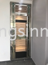  Single Door Stainless Steel