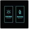 Indoor Control Switch Hotel Room Signage with Doorbell