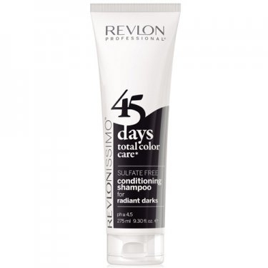 REVLON 45 DAYS CONDITIONING SHAMPOO RADIANT DARKS 275ML