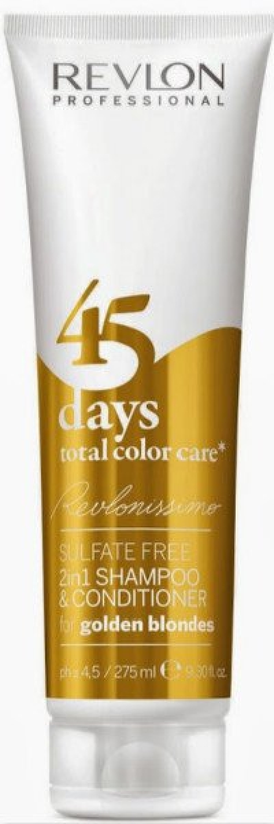 REVLON 45 DAYS CONDITIONING SHAMPOO GOLDEN BLONDES 275ML