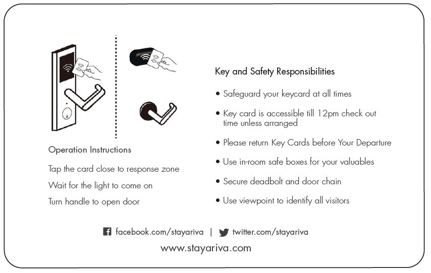 Hotel RFID Key Card Hotel Key Card Hotel Door Lock Selangor, Penang ...