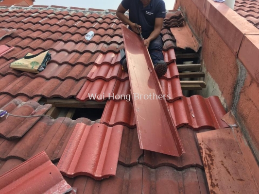 Roofing metal break services