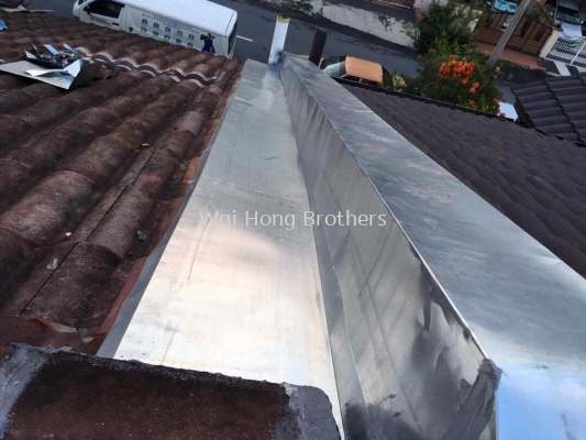 Roofing metal break services