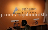 Enhance Indoor 3D Box up Signage bukit tinggi klang 3D BOX UP LETTERING SIGNBOARD