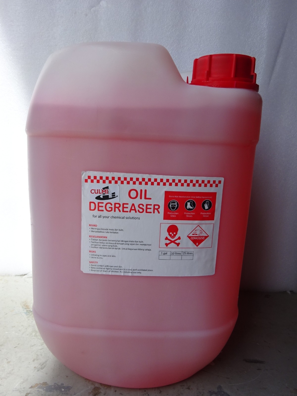 CULMI (PINK) ACID MULTIPURPOSE OIL DEGREASER X 26.5KG