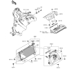 RADIATOR VERSYS 650 2017 Parts Diagrams KAWASAKI PARTS