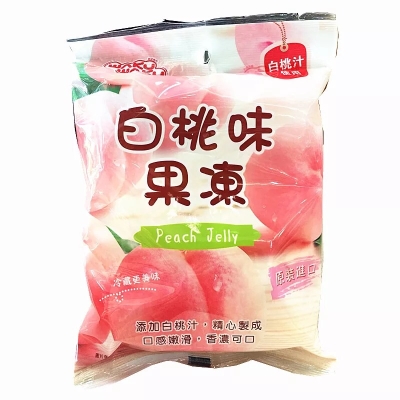 Wakuwaku White Peach Jelly (Taiwan)