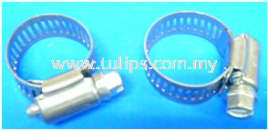 TRIDON Stainless Steel Steel Hose Clip (SERIES HS BANDWIDTH 13MM)