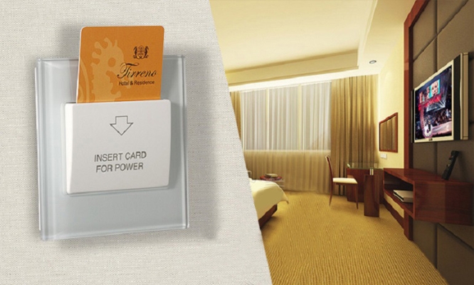 Hotel Key Card Switch System