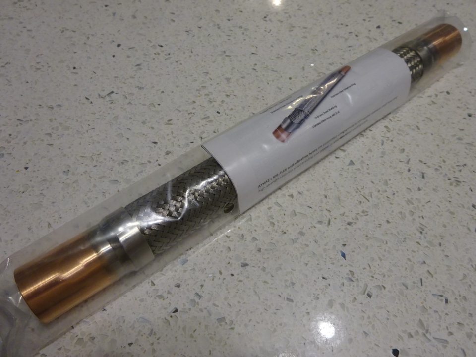 AYVAZ VIBRATION ABSORBER (VIBRATION HOSE) (COPPER)