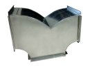 Square Duct - Wye (Butterfly) Duct