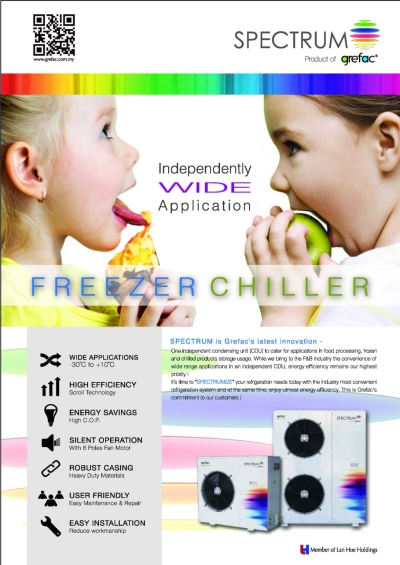 GREFAC SPECTRUM CDU FREEZER CHILLER