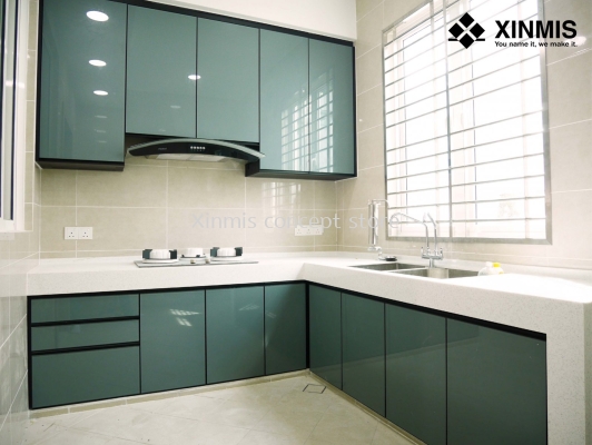 Aluminium kitchen cabinet - Sungai Buloh