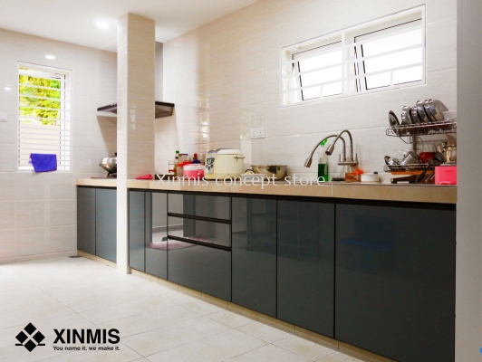 Aluminium kitchen cabinet - Bandar Sri Damansara