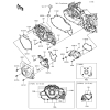 LEFT ENGINE COVER(S) VULCAN 1700 VOYAGER 2017 Parts Diagrams KAWASAKI PARTS