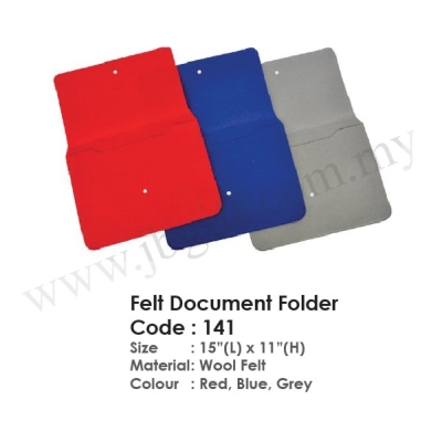 Felt Document Folder 141