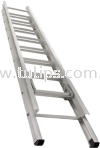 A1 Double Extension Aluminium Ladder Step & Ladder