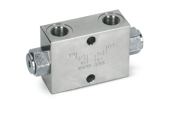 VBPDE Double Pilot Check Valve Type A