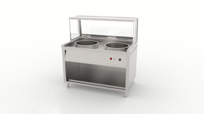 Two Pot Display Bain Marie