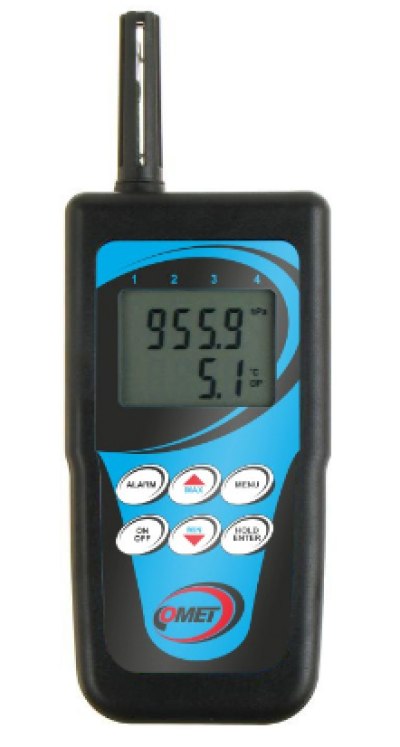 COMET D3633 Thermometer-hygrometer with magnetic temperature probe for measuring surface temperatures