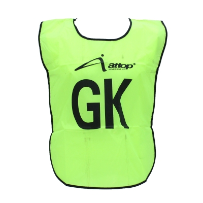 ATTOP NETBALL BIB NBB LIME GREEN