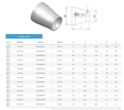 Conical Reducers Nipple Series HTC Adapter Fittings